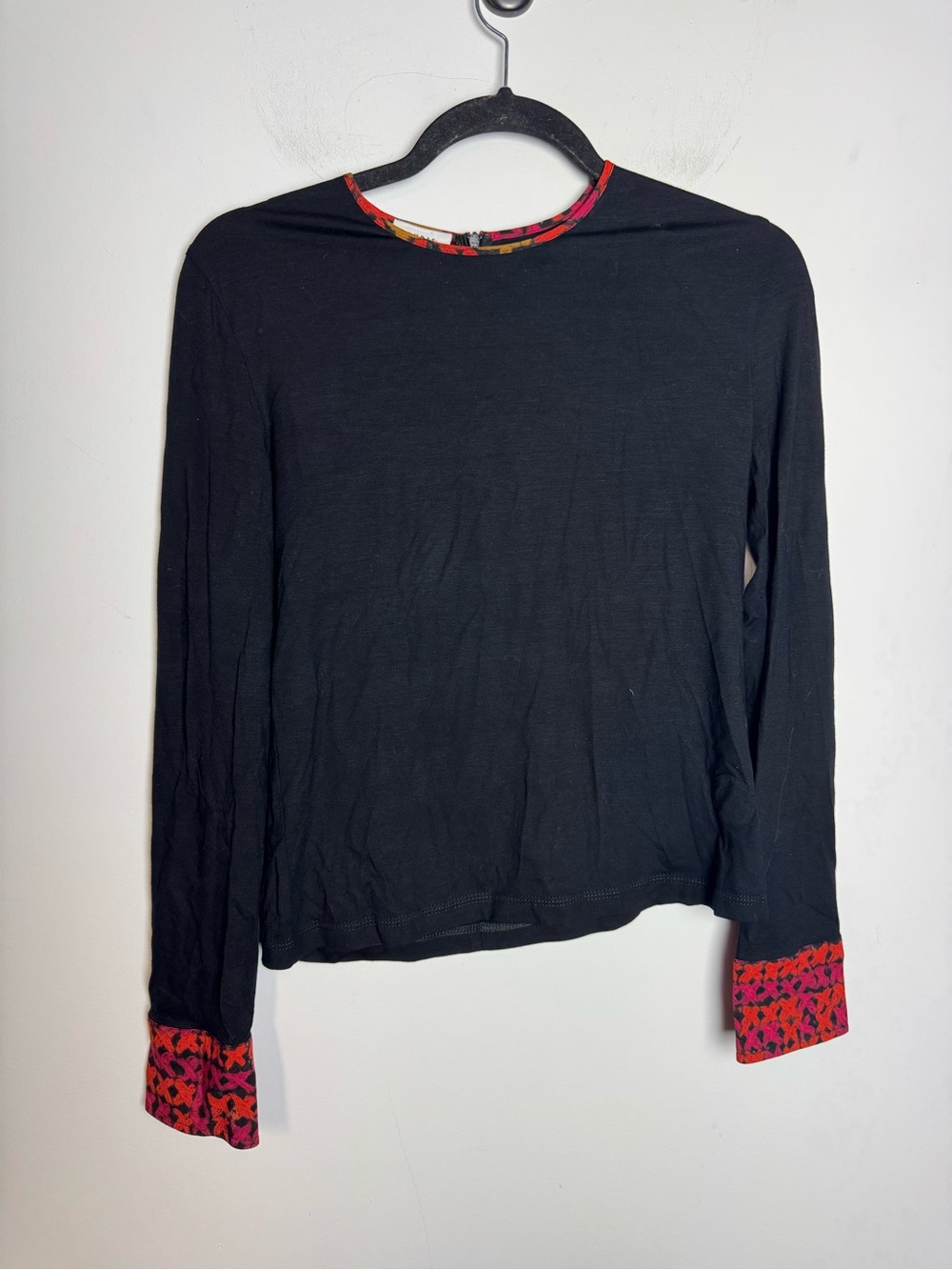 Akris Punto Blouse Long Sleeve Colorful cuff